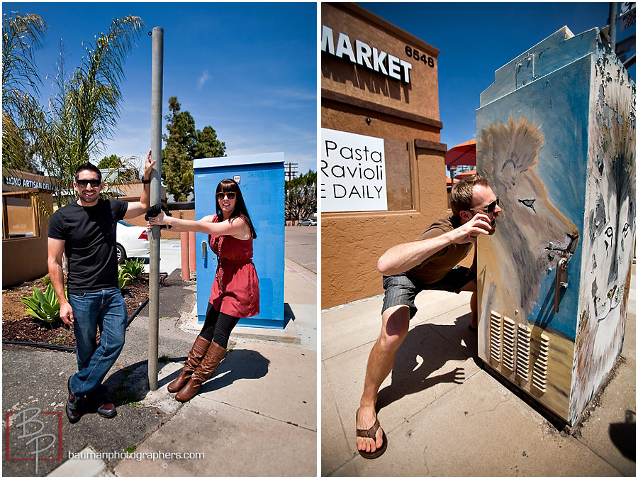 portraits in San Diego college area